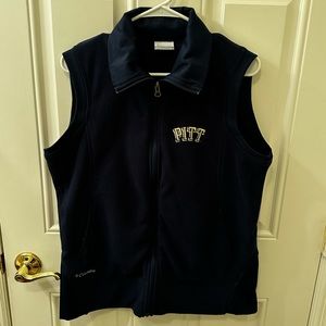 Columbia Pitt fleece zip up vest